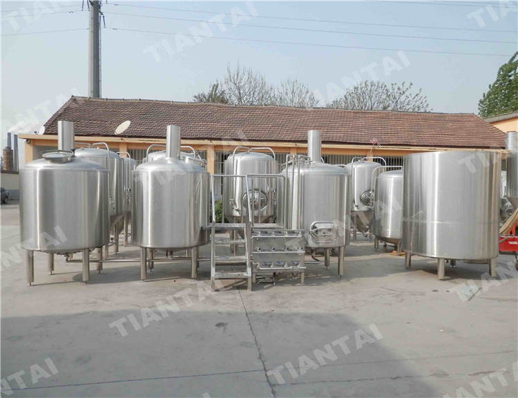 10bbl brewery equipments steam heated brewhouse